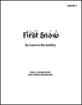 First Snow Orchestra sheet music cover